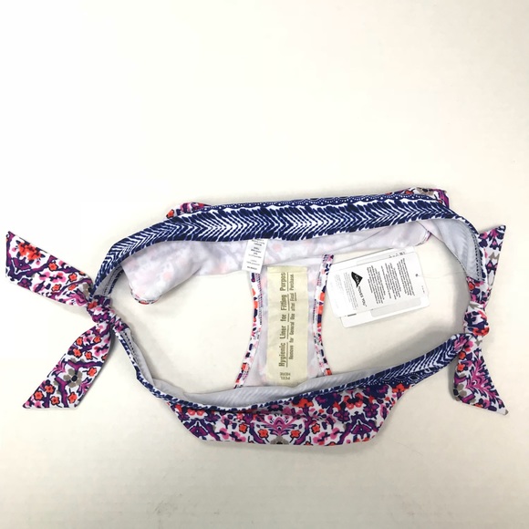 Athleta Ipanema Side Tie Floral Bikini Bottom NEW - Picture 4 of 5